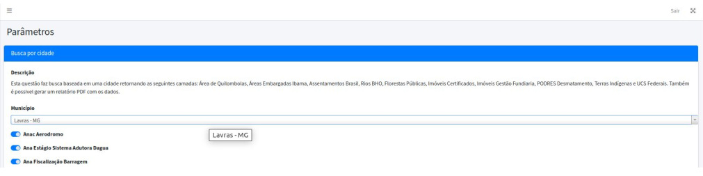 Fluxo IHM 2 Parâmetros