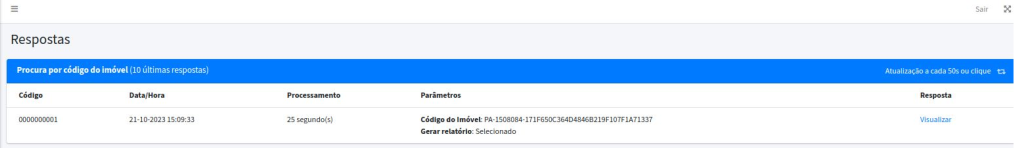 Fluxo IHM 3 Histórico